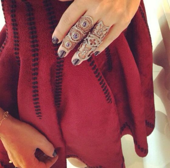 Chic statement rings! 